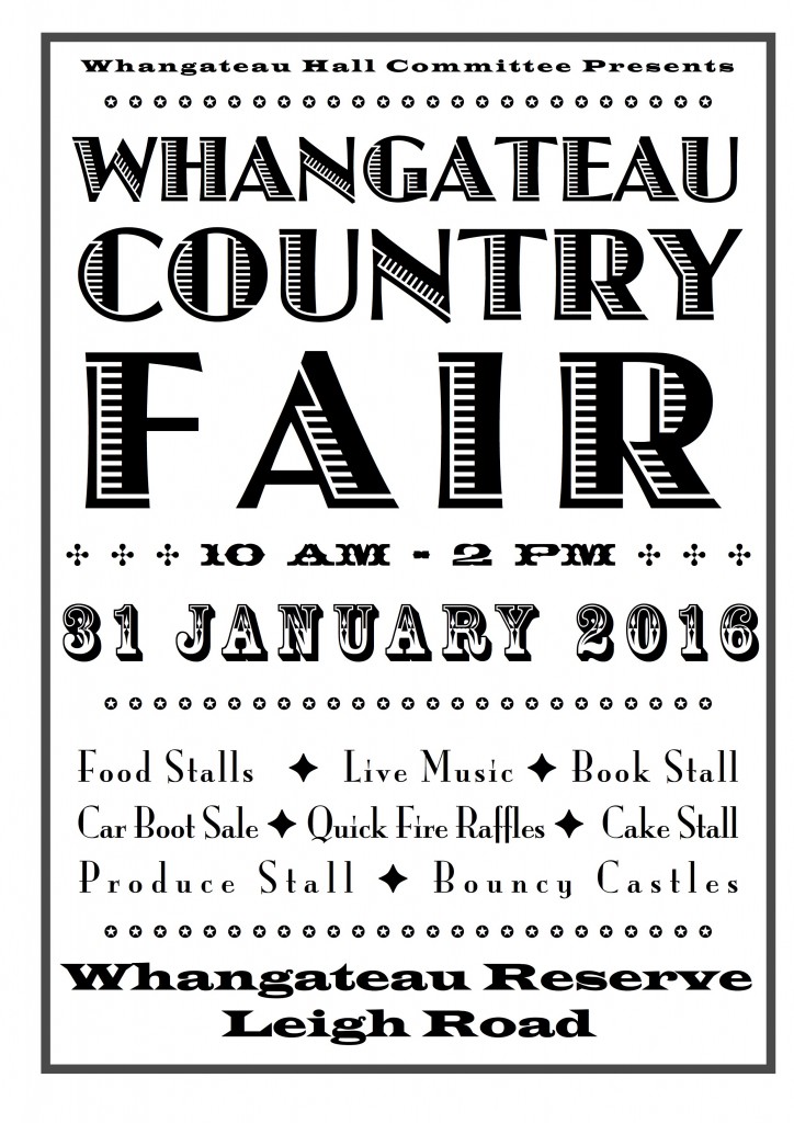 whangateau country fair 2016